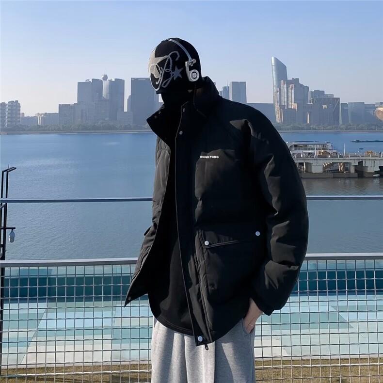 新款棉衣男冬季棉袄外套韩版潮流面包服YM235P100,男装棉衣,星座1116-2
