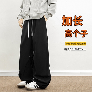 190美式褶皱铆钉伞兵裤加长高个子工装裤薄款冲锋速干裤KZ033P50图片