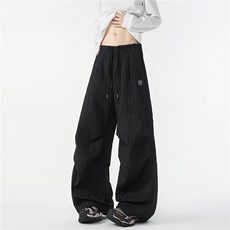 8XL-M新款速干肌理感直筒工装裤男宽松早秋休闲裤阔腿裤K9172P68，男装工装外套，电商D206-1