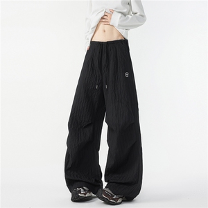 8XL-M 新款速干肌理感直筒工装裤男宽松早秋休闲裤阔腿裤K9172P68图片