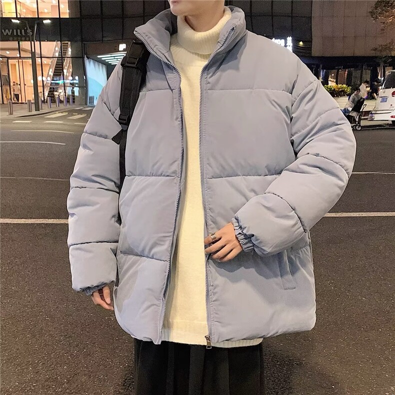 面包服男生秋冬季韩版潮流加厚棉服连帽潮牌宽松痞帅棉衣外套,男装棉衣,星座1013-1