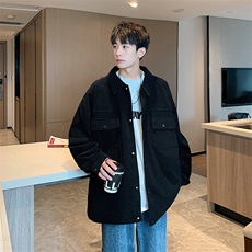 港风灯芯绒工装夹克男上衣外套JK761P75，男装夹克，星座1204-3