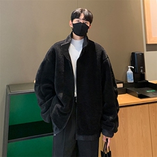 双面穿加绒棉衣D2220-TP115控158冬港风宽松可二开两穿棉服男，男装棉衣，电商A102-1