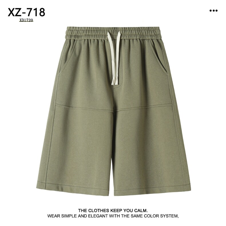 夏季纯色简约休闲直筒裤XD1720特批32,男装休闲裤,星座718