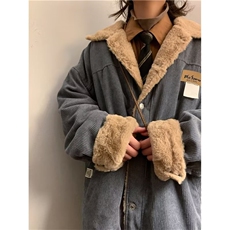 冬季复古加厚工装灯芯绒棉衣外套男装韩版宽松潮流棉服65571-P70，男装棉衣，星座1008-1