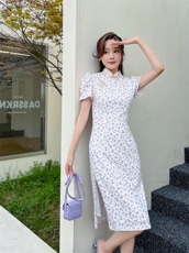 族袍做出小清新也很美,其它,衣迷族