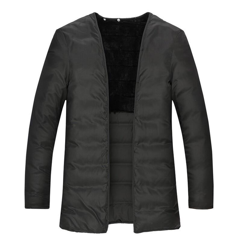 羽绒服男中长款可脱卸羽绒内胆中年男士爸爸装外套SFT81528-P360,男装羽绒服,电商B212（原钱塘6029）