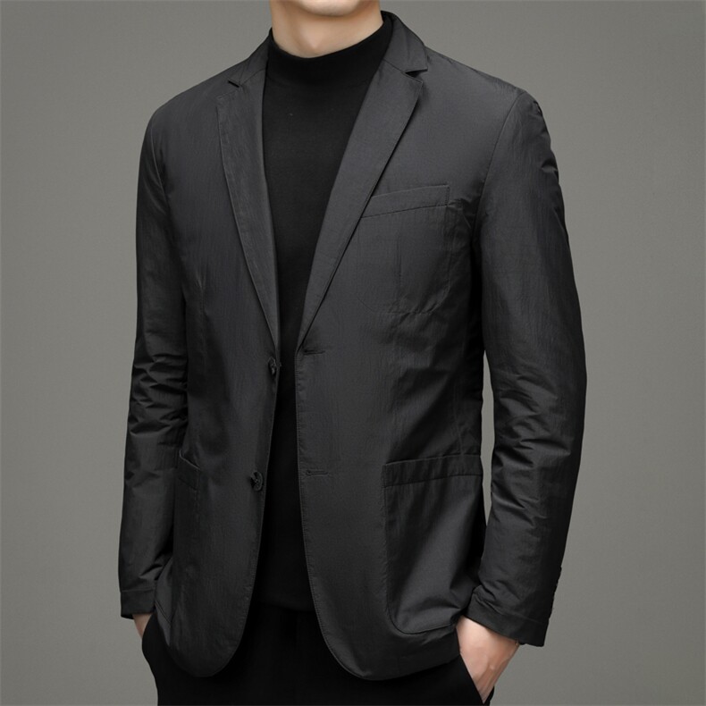 BEYR6629961钱塘2020-2中年男士商务休闲百搭时尚羽绒服P230,男装羽绒服,钱塘207-2