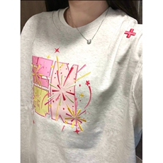 白灰色连帽卫衣拉链上衣女春秋款2025新chic夏季薄款休闲宽松外套，男装T恤，星座506A