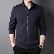 中年外套男冬季厚款外套中年爸爸装休闲上衣男装HPN200525-P170，男装中老年男装，电商B212（原钱塘6029）