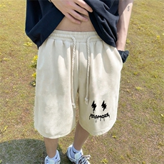 重磅夏季麂皮绒休闲短裤休闲五分裤JDK477-特p25控48，男装牛仔裤，电商B370