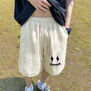 重磅夏季麂皮绒休闲短裤休闲五分裤JDK477-特p25控48图片