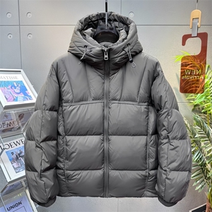 2025冬季情侣新款连帽羽绒服外套 50白鸭绒新标图片
