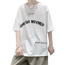 夏季短袖T恤男潮流时尚休闲港风t恤衫A210-A8313-P25，男装T恤，星座210-3