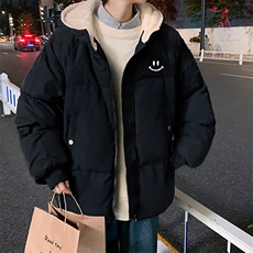 MY16204-P100加厚加绒连帽棉衣男大码棉服男面包服男，男装棉衣，电商A040