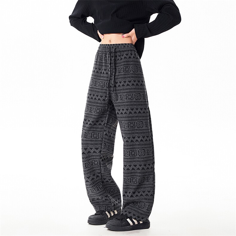 B221美式ins高品质民族风加厚灯芯绒休闲裤LK24420-特P45控78，男装民族服装，电商B221