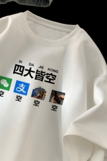 量大优供视频重磅麂皮绒短袖t恤男JT525-特p19，男装T恤，电商B371