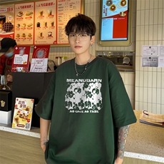 量大优供视频230g重磅纯棉短袖T恤男NT247-特P19控38，男装T恤，电商B367