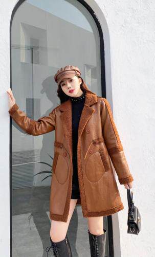 冬季新款皮毛一体，女装，艾伊贝雪