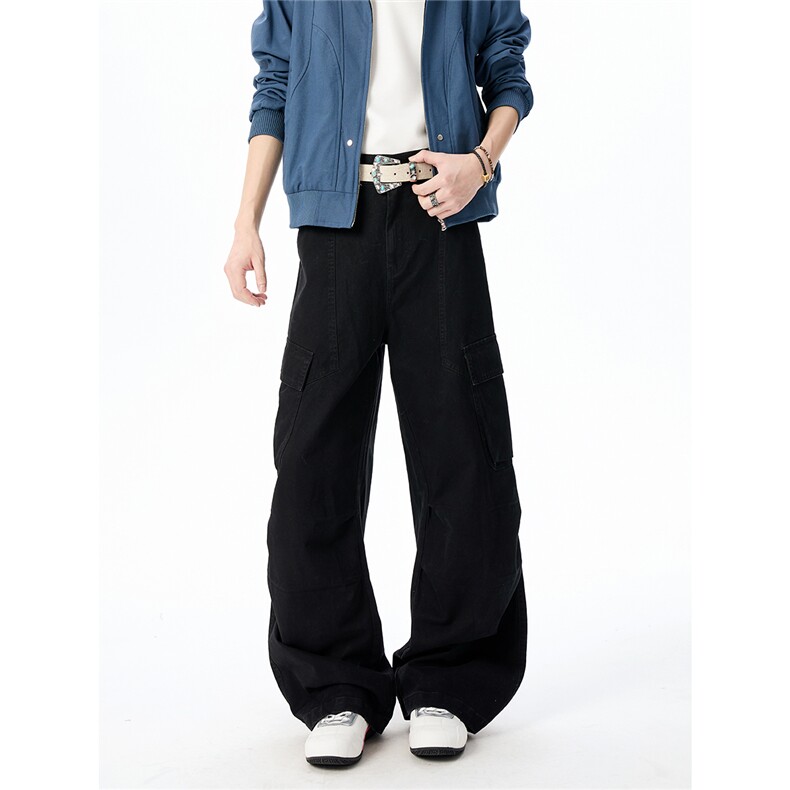 XT02-秋冬现货重磅高品多口袋风格店工装休闲裤(P65X118)10图片