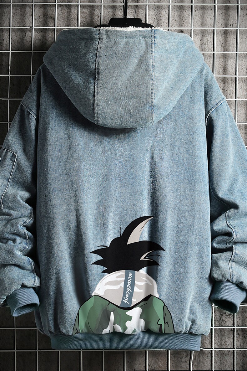 NM53005-P140牛仔外套男大码加厚加绒衣男羊羔毛服男,男装棉衣,电商A040A