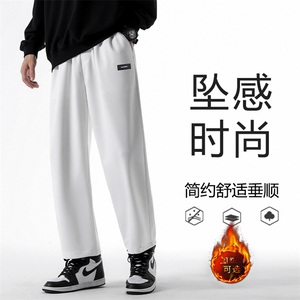 加绒百搭潮男高级感男裤卫裤美式WK11-1特批25加绒特批33图片