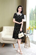 现货～新款连衣裙～气质款L到4XL，女装连衣裙，欧雅思丹尔