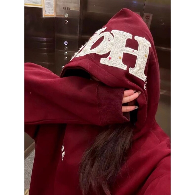 DD80加绒-P51加绒-p46连帽卫衣,男装卫衣,电商B323A