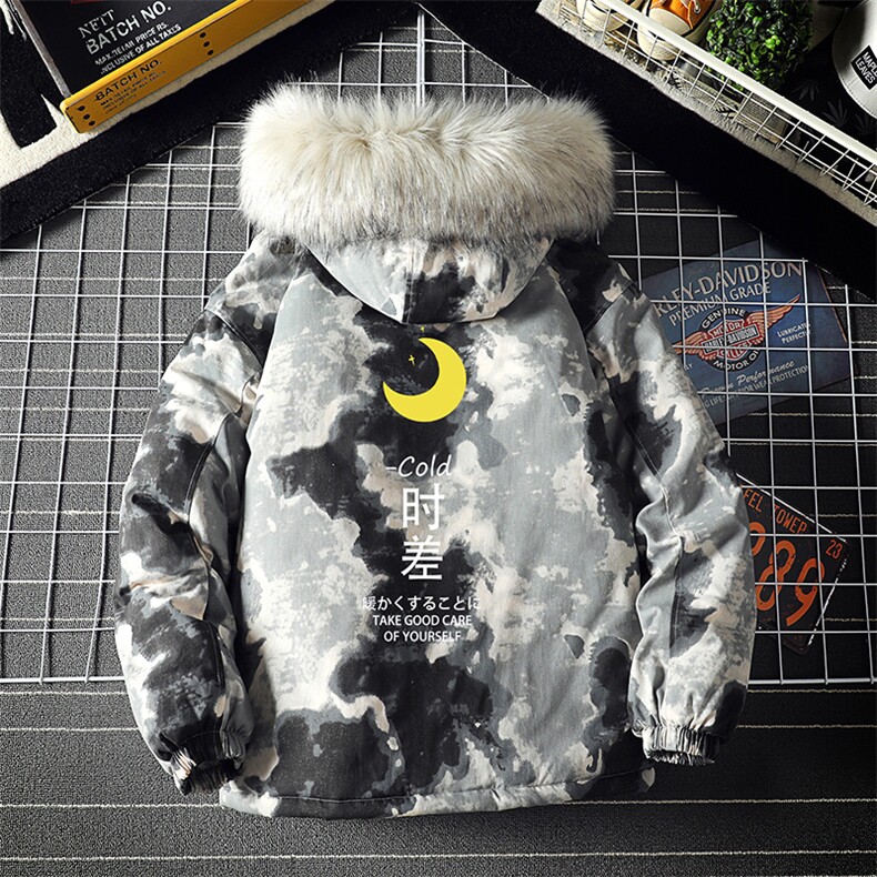 MC49047-P135日系潮衣男大码派克服男工装服外套袄,男装棉衣,电商A040A