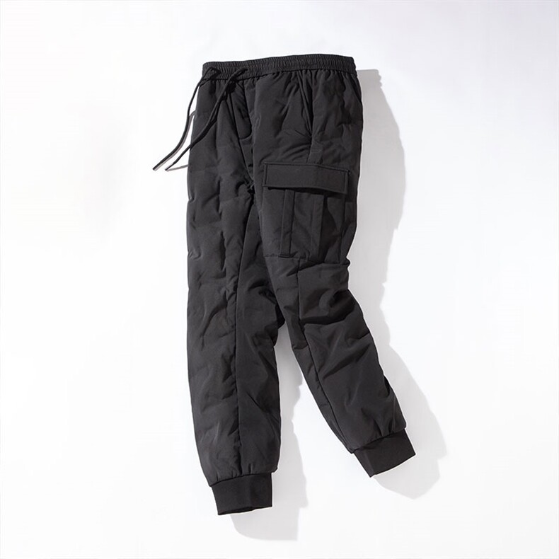 BZYR300钱塘2020-2冬季新款男士羽绒裤运动休闲工装长裤P127,男装棉裤,钱塘207-2