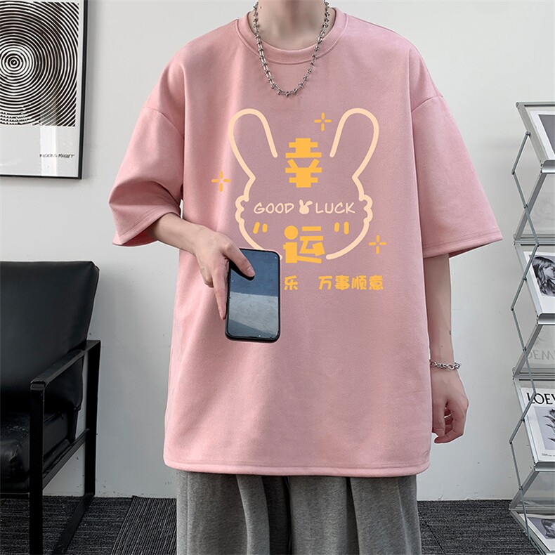 麂皮绒短袖t恤男大码半袖男JD82297-P25,男装T恤,电商A040
