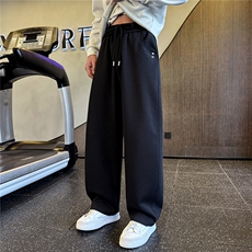 2026新款春季裤子男款潮牌美式休闲运动弯刀裤A313-261025-P68，男装休闲裤，电商A313