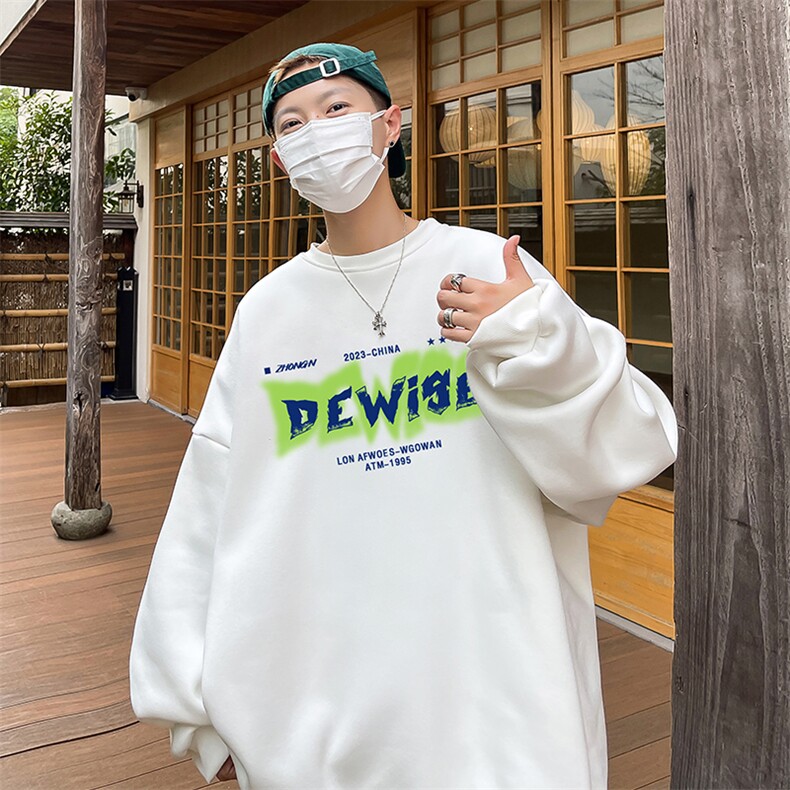 直播360克重磅美式印花卫衣Y205特P28同步供应华棉品质P38特,男装卫衣,电商A486