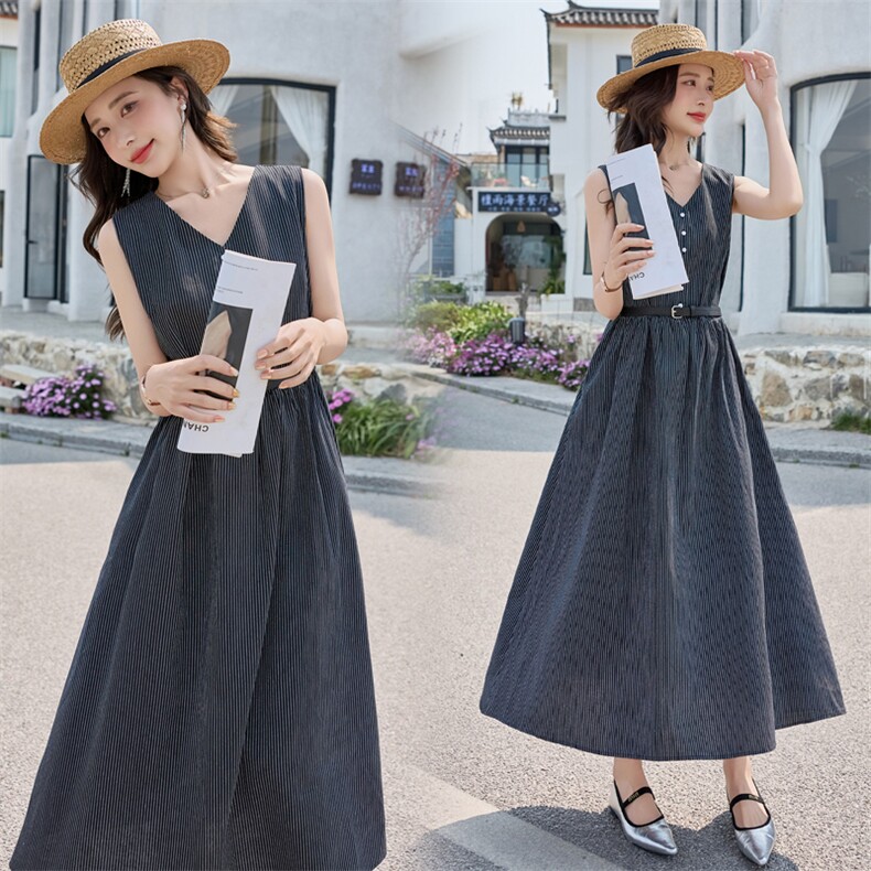 2C256-9505-P130-K198夏季2025新品现货度假风,女装连衣裙,1C078