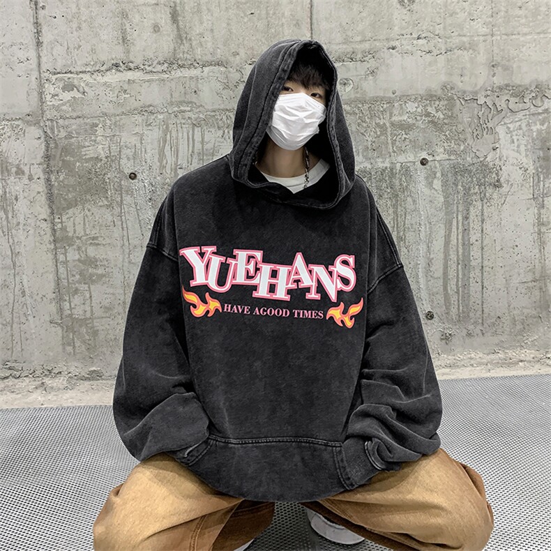 抖音供货、重磅复合450克水洗高街欧美美式卫衣D223A-SX2203-P75,男装卫衣,电商019-1