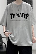 HT73007-P22华夫格t恤男短袖男大码五分袖大皂风，男装T恤，电商A040