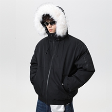 高街潮牌休闲棉衣潮流宽松棉服A161-9982，男装棉衣，电商A161