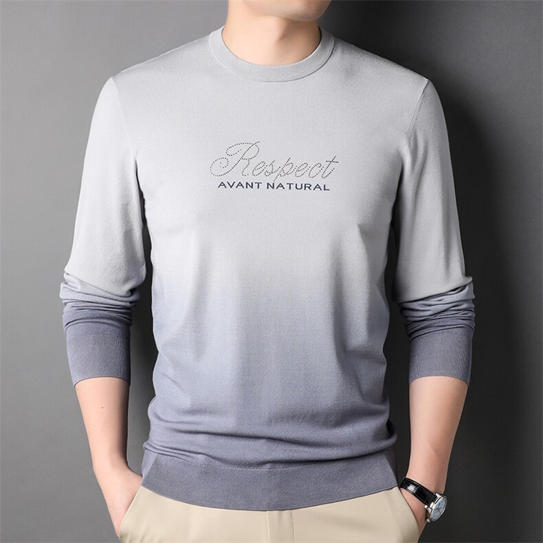 男装针织衫春季新款2022中年男士休闲毛衣针织衫上衣套头,男装针织衫/毛衣,电商B212（原钱塘6029）