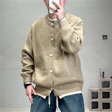 时尚百搭ins流行文艺原宿日系新款潮流简约假两件毛衣慵懒气质，男装针织衫/毛衣，星座506A
