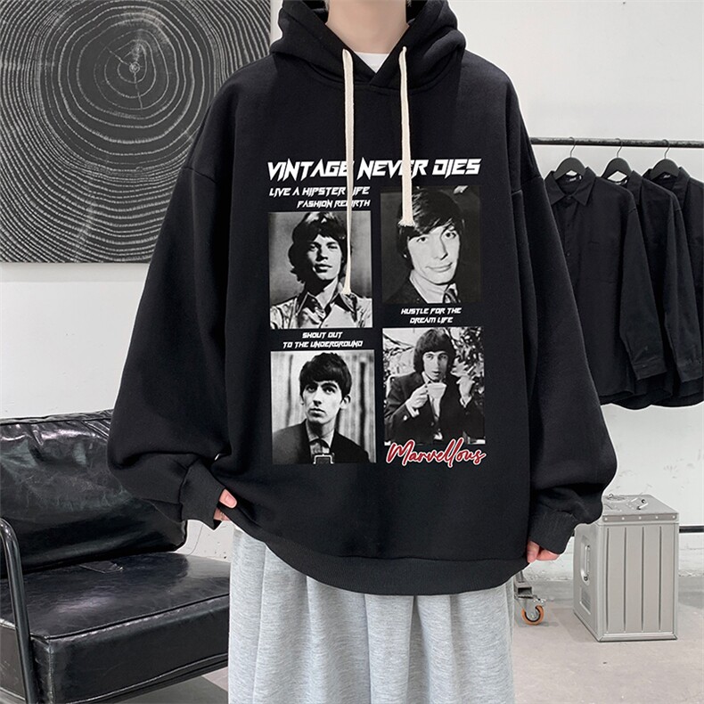 连帽卫衣男大码胖子帽衫大号运动服WY2451-P35,男装卫衣,电商A040