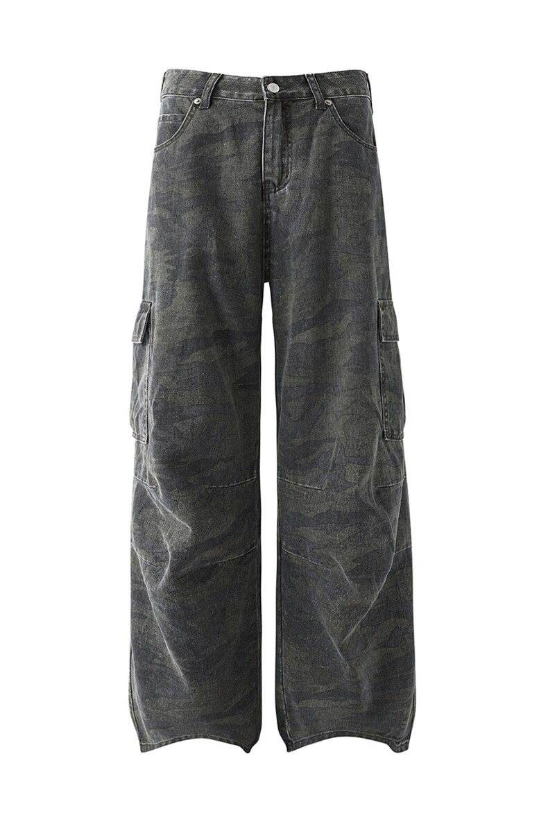 6140-高质量迷彩色工装裤直筒休闲裤P65X108,男装牛仔裤,电商C315