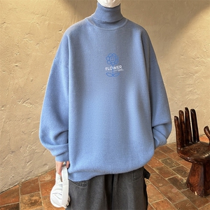 控68高领毛衣男士大码内搭毛线衣男 GM45274-P45加绒款-P65图片