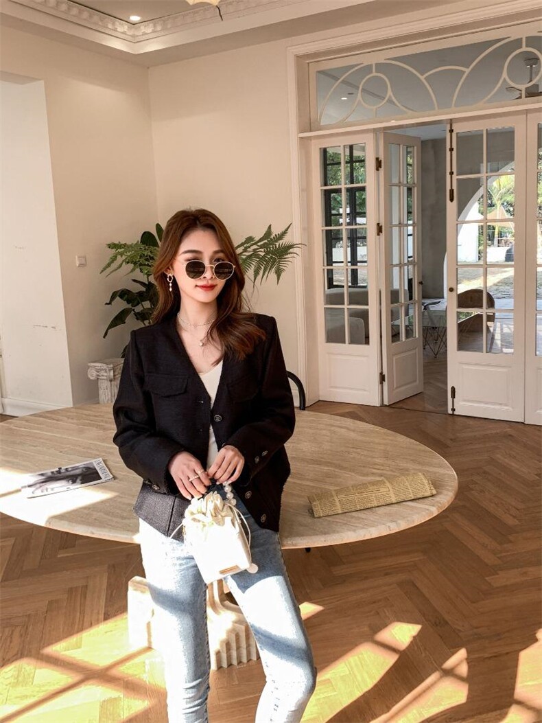 春款小香风外套,女装其它,艾格依