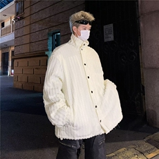 2025秋小香风外套男休闲格纹夹克W9307，男装夹克，星座1108