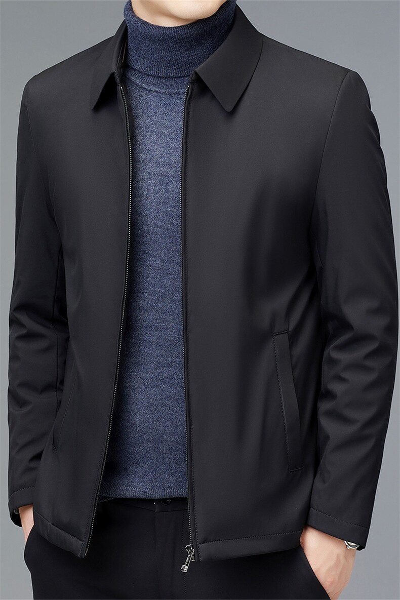 冬季加厚保暖棉服男2023年中年男士棉衣外套休闲棉袄爸爸男装上衣,男装棉衣,电商B212（原钱塘6029）