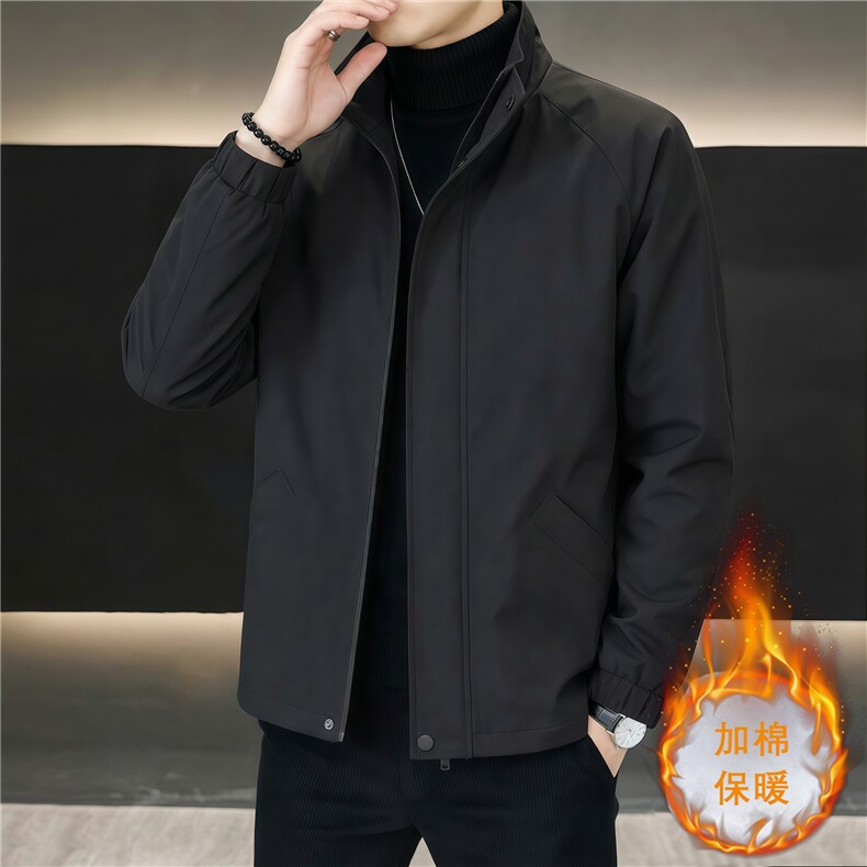 男士外套防风防水宽松加棉潮流男棉夹克户外上衣XZ1512-2602-P40，男装夹克，星座1512