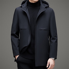 21冬季新款90白鹅绒羽绒服潮休闲时尚男士上衣外套MSNAN2118-P370，男装羽绒服，电商B212（原钱塘6029）