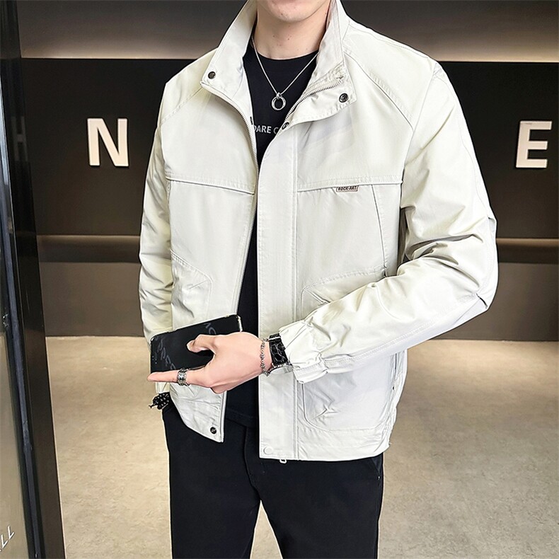 JK801-P752026春夏青少年时尚百搭青年休闲夹克外套痞帅，男装夹克，星座507A（原星座306B-2）