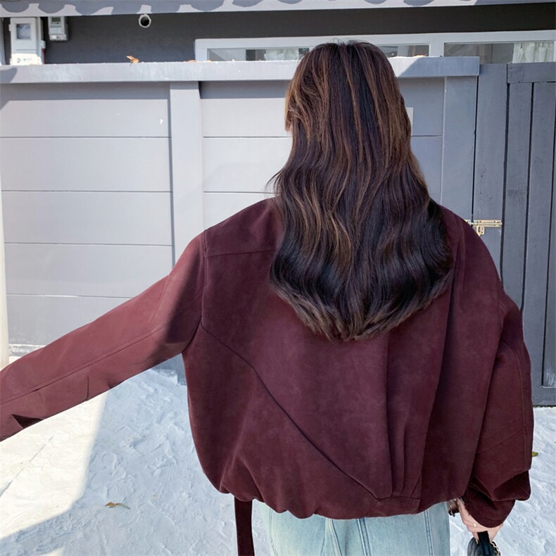复古氛围感立领派克羽绒服女冬季2025新款设计感休闲时尚短款外套,女装羽绒服,2C196