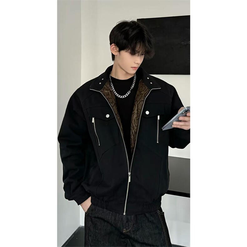 现货！网图 2025春季新款 坐山蟒飞行夹克外套 JK917-P105图片